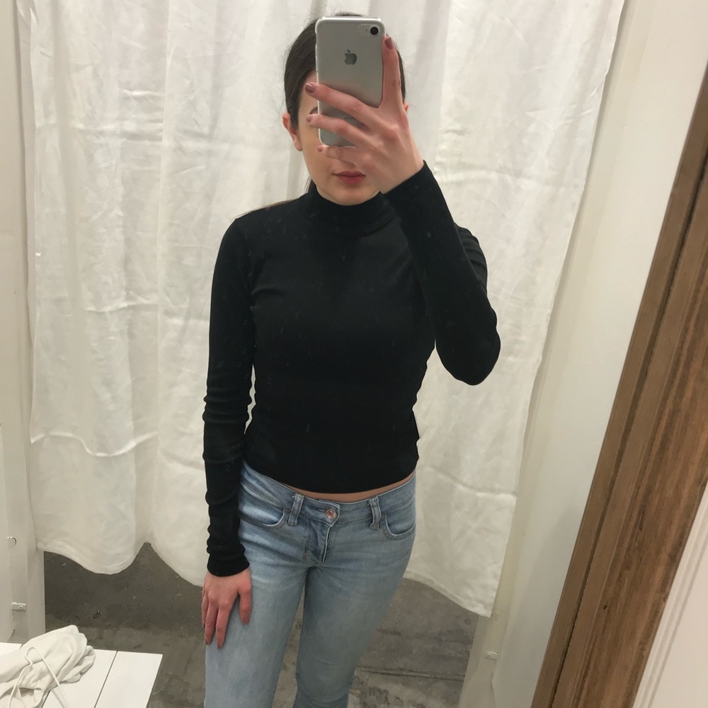 Brandy Melville long sleeve black turtleneck